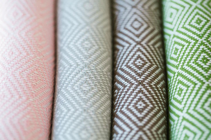 Turkish Towel - Dimanta Light Pink