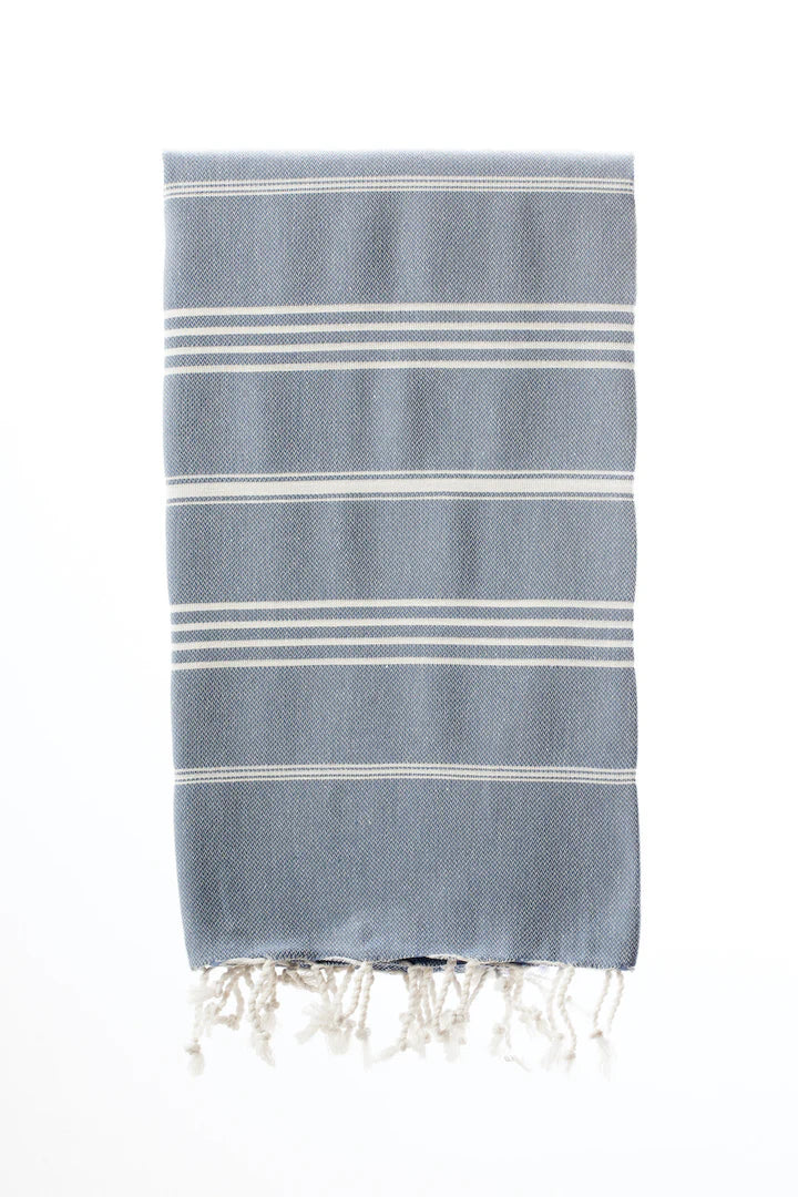 Turkish Towel - Elim Denim Blue