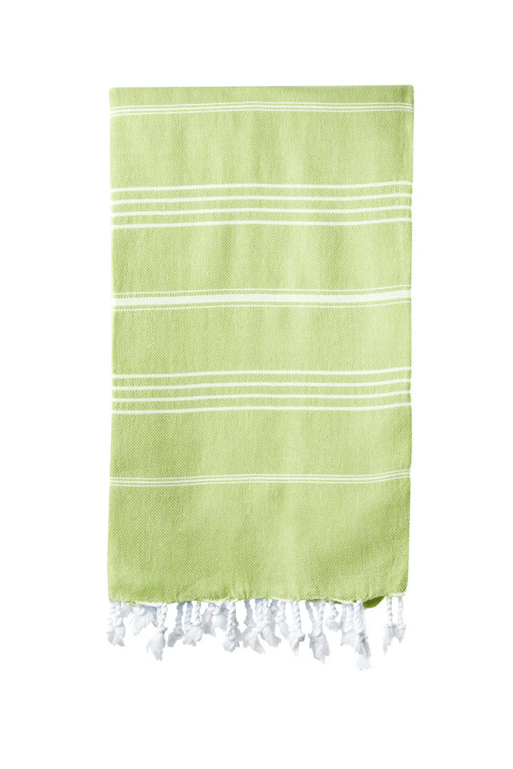 Turkish Towel - Elim Lime Green